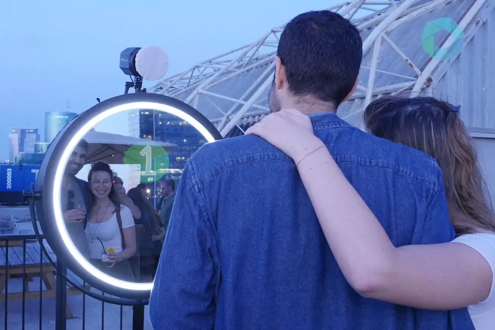 מראת צילום עגולה