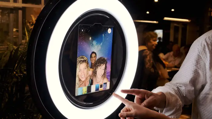 עמדת צילום מגנטים רינג