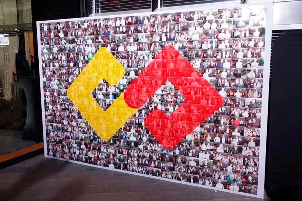 קיר תמונות לכנסים