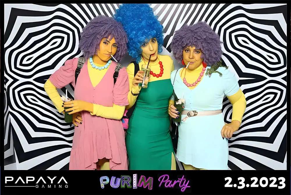 עמדת צילום לפורים