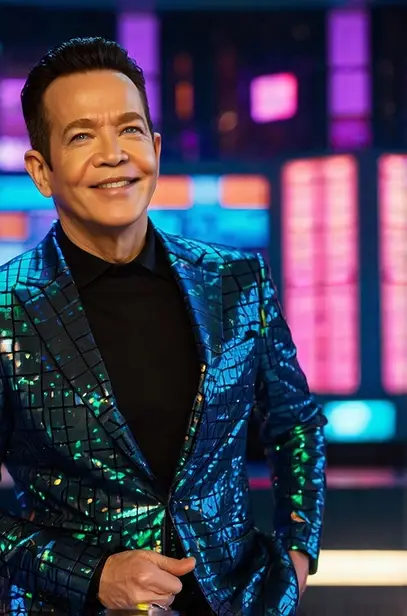 Leonardo Kino XL Guy Pines as a futuristic latenight talk show 0