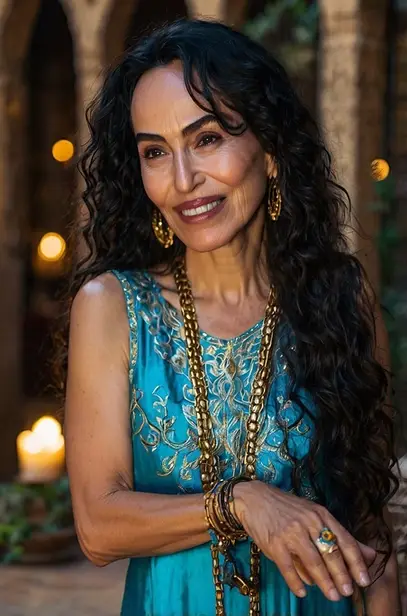 Leonardo Kino XL Rita as an ancient Persian goddess of music w 0