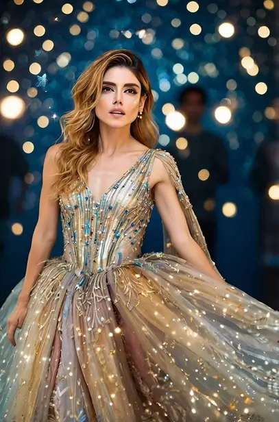 Leonardo Kino XL Shiri Maimon as a celestial opera singer floa 2