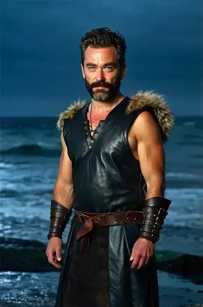 Leonardo Kino XL Yehuda Levi as a mysterious Viking sea warrio 1